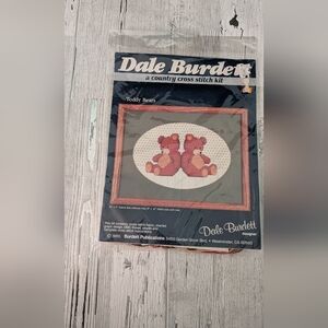 Dale Burdett Teddy Bears Cross Stitch Kit